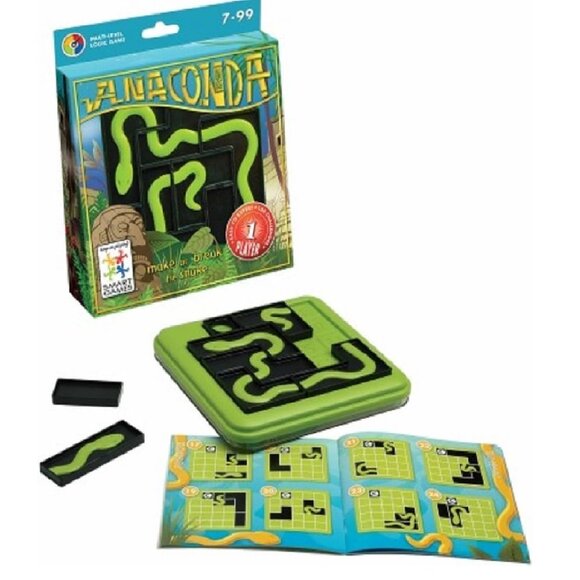 Smart Games Anaconda Logic Strategy Puzzle Brain Game STEM Activity COMPLETE - Picture 1 of 11